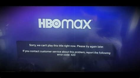 hbo max won't stream on edge